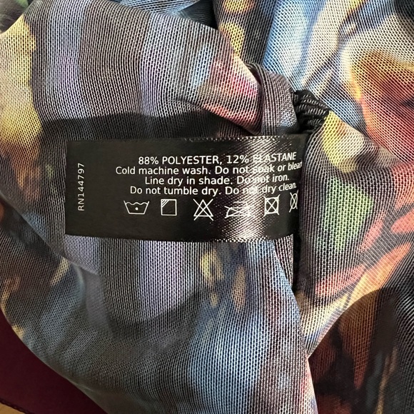 Blackmilk Adoration Of The Sacred Heart Sheer Smock Dress Stained Glass XL - Picture 9 of 11